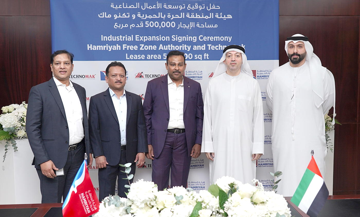 Technomak announced a significant expansion plan in the Hamriyah Free Zone
