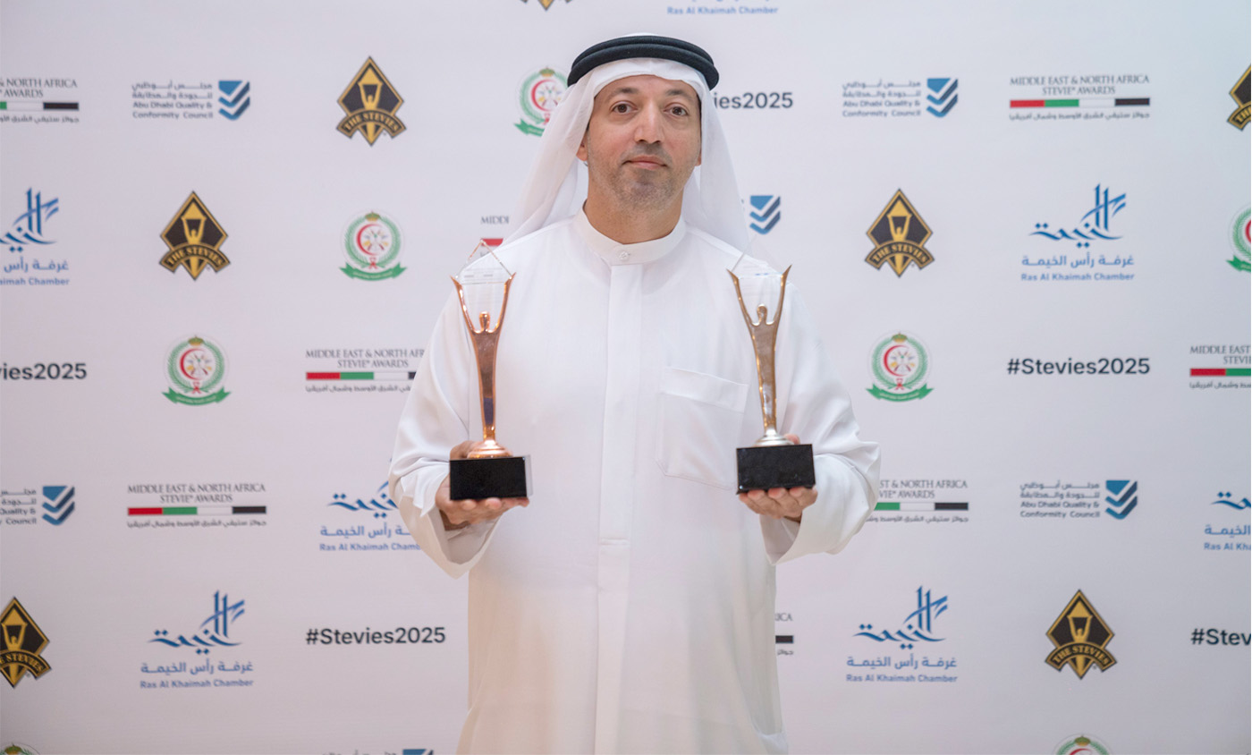 Saud Salim Al Mazrouei received Stevie Awards 2025